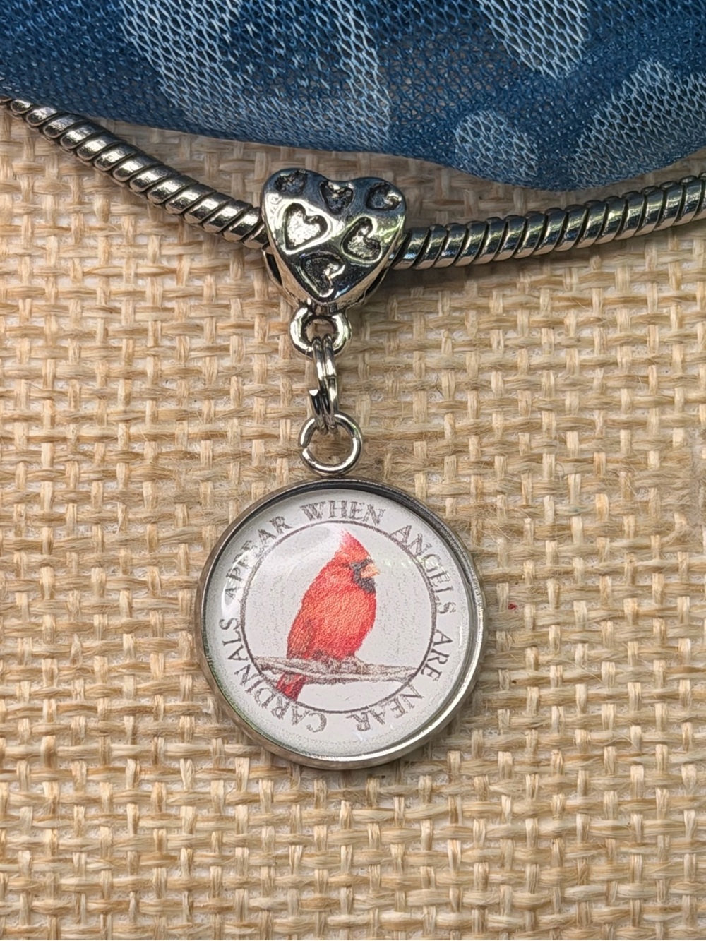 Cardinals appear when angels are near charm